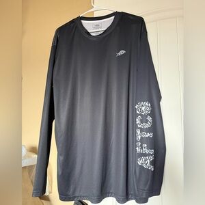 AFTCO Black and White Performance Shirt